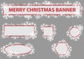 Christmas Banner Set Royalty Free Stock Photo