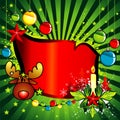 Christmas banner vector Royalty Free Stock Photo