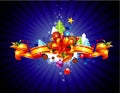 Christmas banner vector Royalty Free Stock Photo
