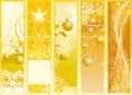 Christmas banners Royalty Free Stock Photo