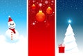 Christmas Banners Royalty Free Stock Photo