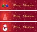 Christmas banners collection