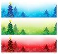 Christmas banners collection 4 Royalty Free Stock Photo