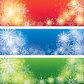 Christmas Banners Royalty Free Stock Photo