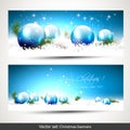 Christmas banners Royalty Free Stock Photo