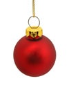 Christmas bauble Royalty Free Stock Photo
