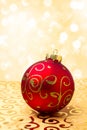 Christmas bauble Royalty Free Stock Photo
