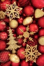 Christmas Bauble Background Royalty Free Stock Photo