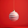 Christmas bauble elegant minimalist design