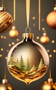 Christmas baubles decorations Royalty Free Stock Photo