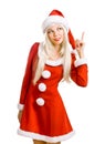 Christmas beauty Santa Claus Royalty Free Stock Photo