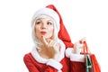 Christmas beauty Santa Claus Royalty Free Stock Photo