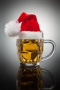Christmas beer mug