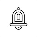 Christmas Bell Icon Royalty Free Stock Photo