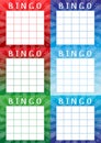 Christmas bingo cards for fun family game