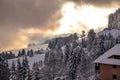 Christmas in Black Forest Winter in Todtnauberg Snow Royalty Free Stock Photo