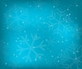 Christmas blue background