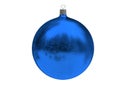 Christmas blue ball
