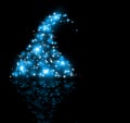 Christmas blue Tree