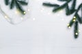 Christmas blurred composition. Royalty Free Stock Photo