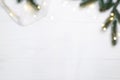Christmas blurred composition. Royalty Free Stock Photo