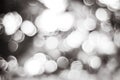 Christmas bokeh background light bokeh color .Photoshop technique Bokeh adding . bright shining in black and white . abstract