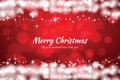 Christmas bokeh background red valentine abstract.