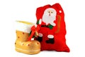 Christmas boots and bags for gifts