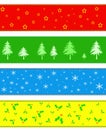 Christmas border or banner Royalty Free Stock Photo