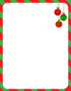 Christmas Border / candy cane