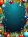 Christmas border illustration backgrounds