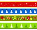 Christmas Borders or Banners Royalty Free Stock Photo