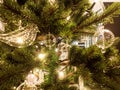 Christmas bowls in glass