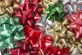 Christmas Bows Royalty Free Stock Photo