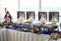 Christmas Buffet Setting Royalty Free Stock Photo
