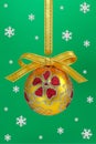 Christmas bulb. Royalty Free Stock Photo