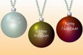 Christmas bulbs2 Royalty Free Stock Photo
