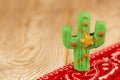 Christmas cactus background