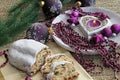 Christmas cake Royalty Free Stock Photo