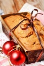 Christmas cake Royalty Free Stock Photo