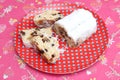 Christmas cake Royalty Free Stock Photo