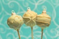 Christmas cake pops Royalty Free Stock Photo