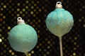 Christmas cake pops Royalty Free Stock Photo