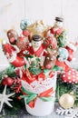 Christmas cake pops Royalty Free Stock Photo