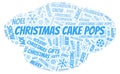 Christmas Cake Pops word cloud