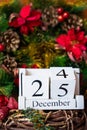 Christmas Calendar DatÃÂµ December 24 to 25