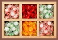Christmas candies Royalty Free Stock Photo