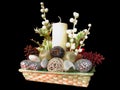 Christmas candle Royalty Free Stock Photo