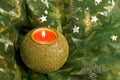 Christmas Candle Royalty Free Stock Photo