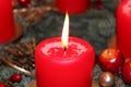 Christmas candle